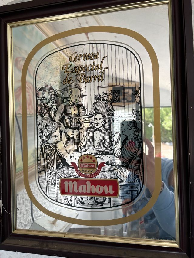 cuadro Espejo Mahou Clásico 