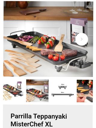 Parrilla Teppanyaki MisterChef XL