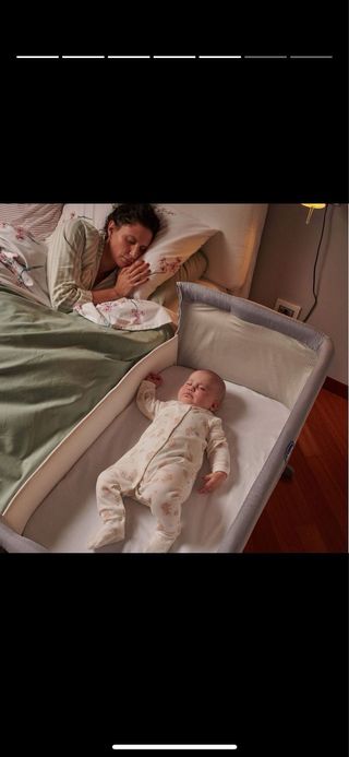 Minicuna colecho bebé