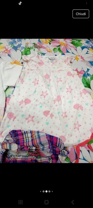 Abiti neonata estivi 3-6 mesi