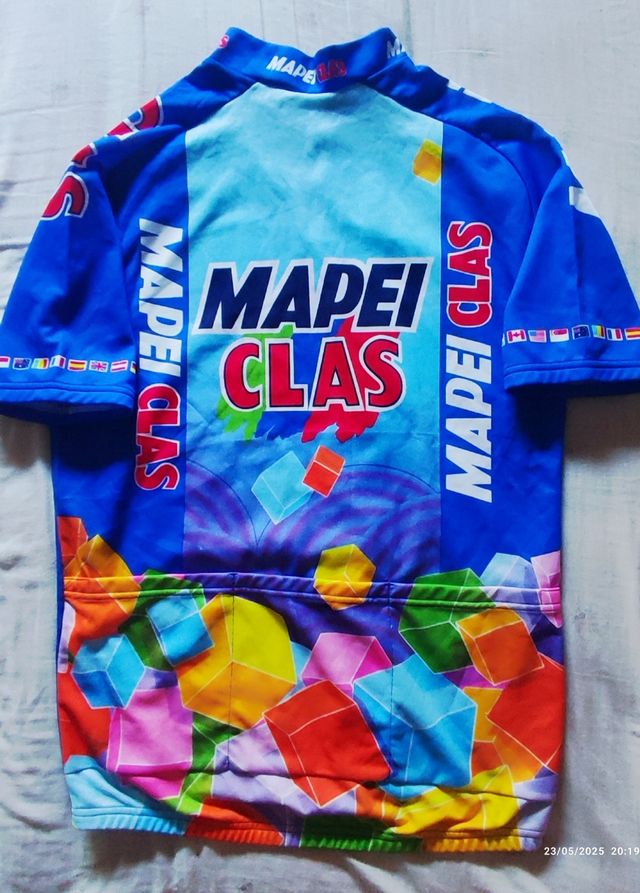 Maillot ciclismo Mapei Clas