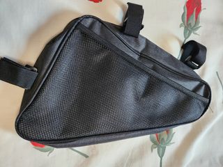 Bolsa cuadro bici - Negra