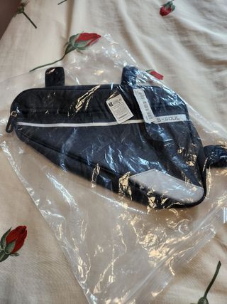 Bolsa cuadro bici - Negra