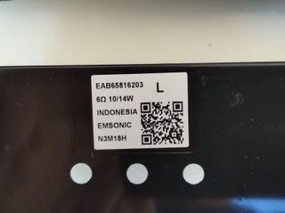 Altavoces televisor LG 65UR78