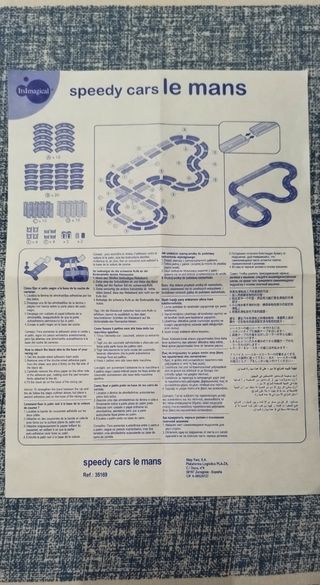 2 Circuitos carreras de coches IMAGINARIUM