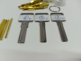 LOTE 3 LLAVES IMPRESION IMP-KEY MULTIPUN