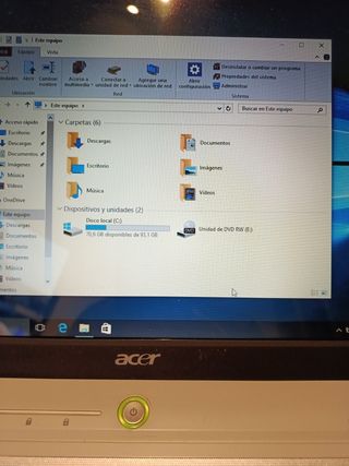 Portátil Acer Aspire 4310 blanco