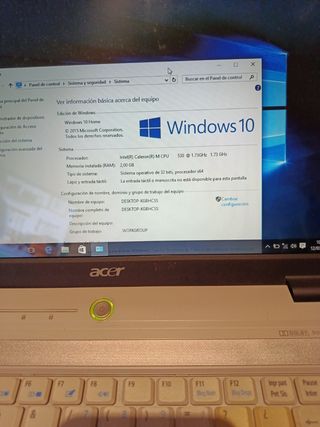 Portátil Acer Aspire 4310 blanco