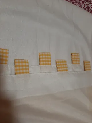 Cortina cocina - Limones amarillos Medidas 98x200