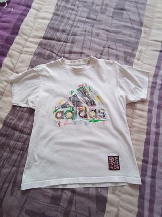 Camiseta Adidas blanca talla XS