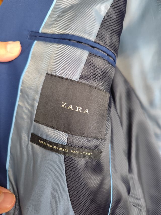 Casaco azul para homem