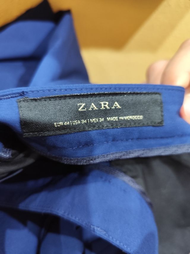 Casaco azul para homem