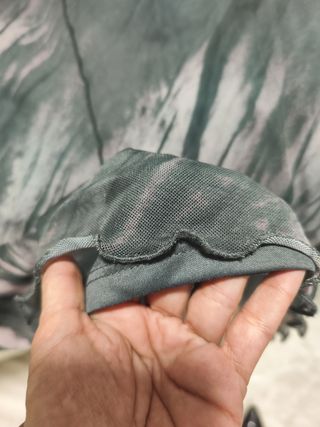 Falda midi Zara tie-dye