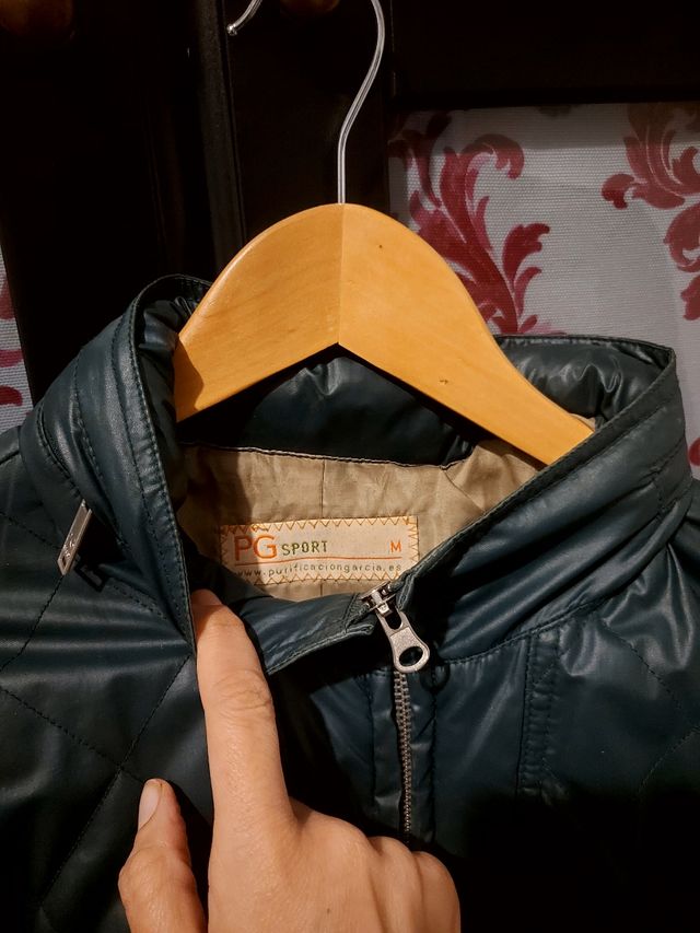 Parka Purificación García Verde - Talla M