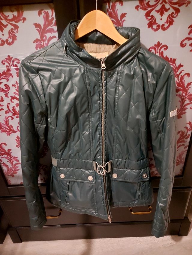 Parka Purificación García Verde - Talla M