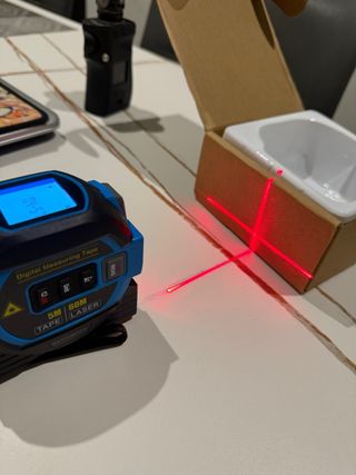 Metro laser 5m/60m + nastro