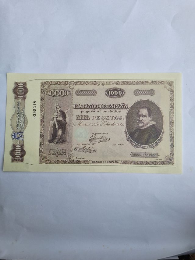 15 Billetes Históricos Peseta