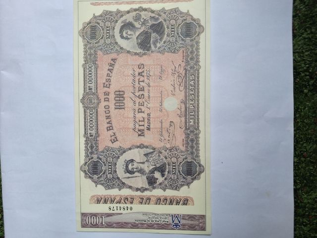 15 Billetes Históricos Peseta