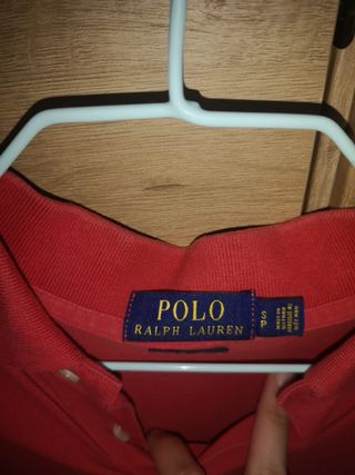 Polo Ralph Lauren Rojo - Talla 19