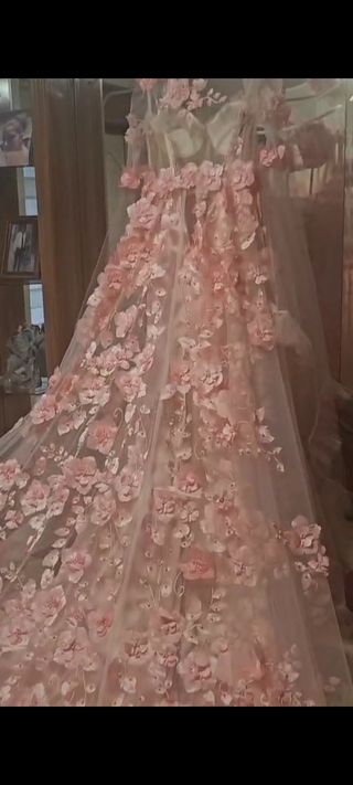 Preciosa Bata y camisón  gitana boda con complemen