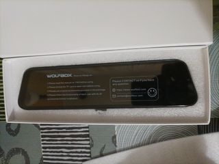 Cámara retrovisor Wolfbox G840S 4K,12"