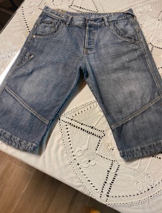 Bermudas Vaqueras Inside - Azul talla 44/34
