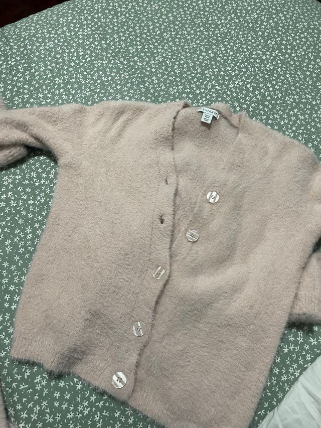 Conjunto felpa rosa palo