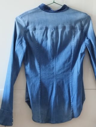 Camisa vaquera RAW azul