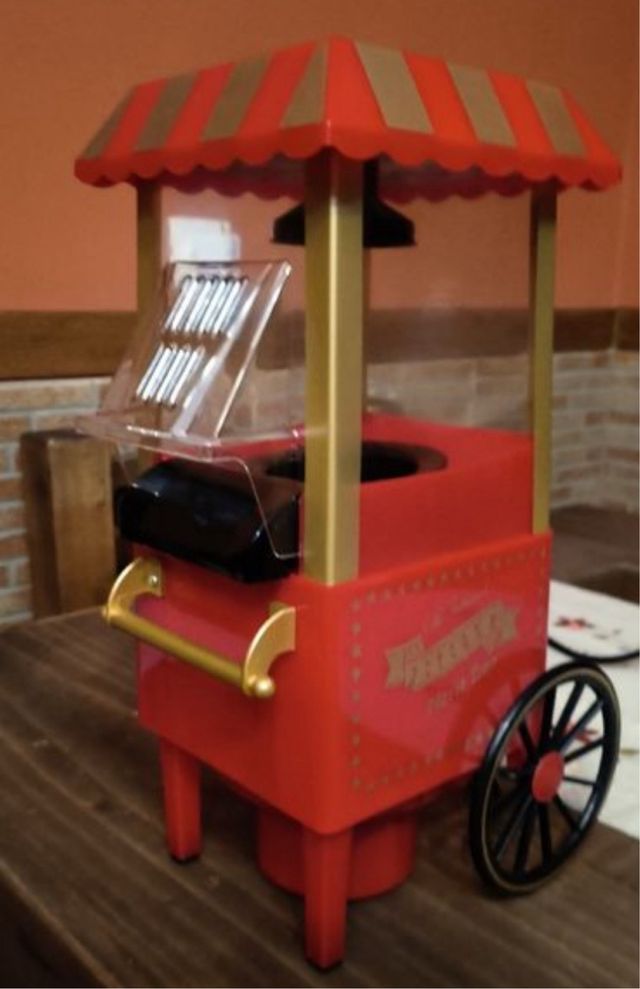 Máquina palomitas estilo carrito