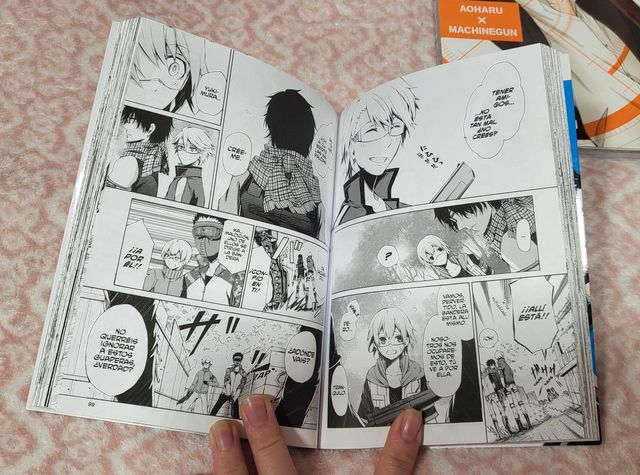 Aoharu x Machinegun tomo 1 y 2