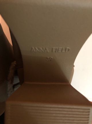 Botines Anna Field - Marron Claro