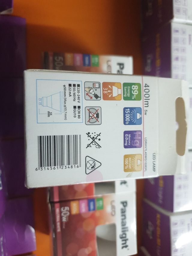 Bombillas LED Panalight 4000k (4 unidades)