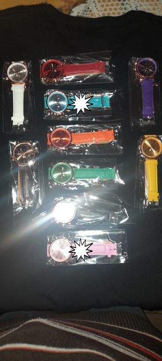 Reloj mujer colores diferentes