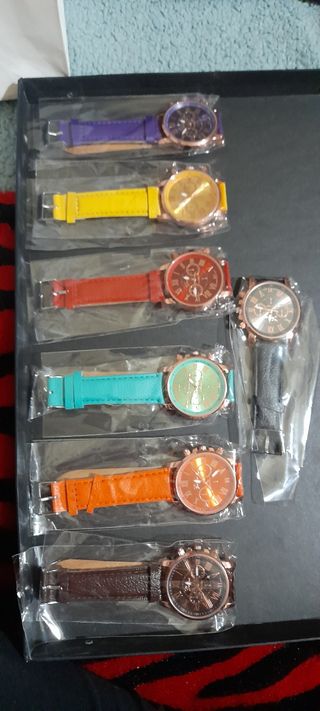Reloj mujer colores diferentes