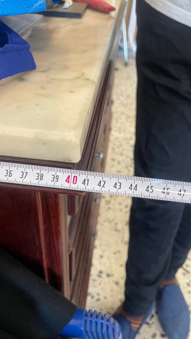 Cómoda 8 cajones madera