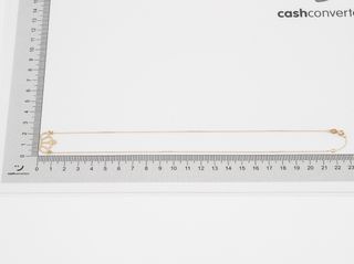 collar oro 18k 22cm
