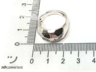 anillo plata 925mm