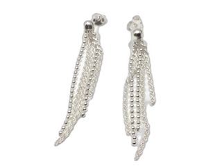 pendientes plata 925mm