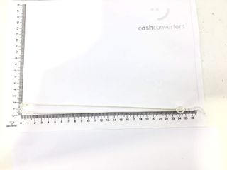 collar plata 925mm con piedra con circonita 23cm