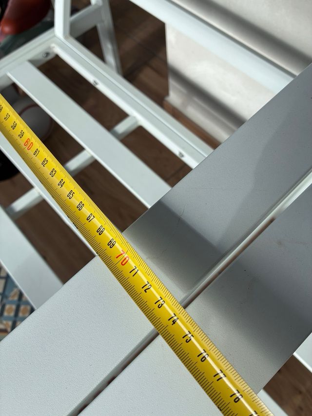 Conjunto jardín aluminio blanco - 2 sillones + sof