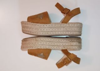 Sandalias plataforma Cuñas estrellas