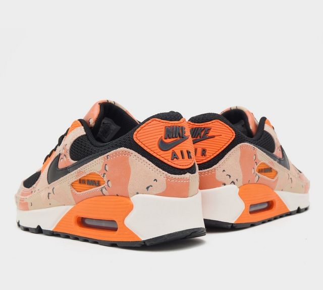 Zapatillas Nike Air Max 90  Naranja Camo Pack.