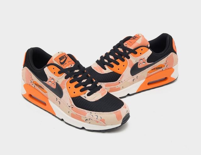 Zapatillas Nike Air Max 90  Naranja Camo Pack.