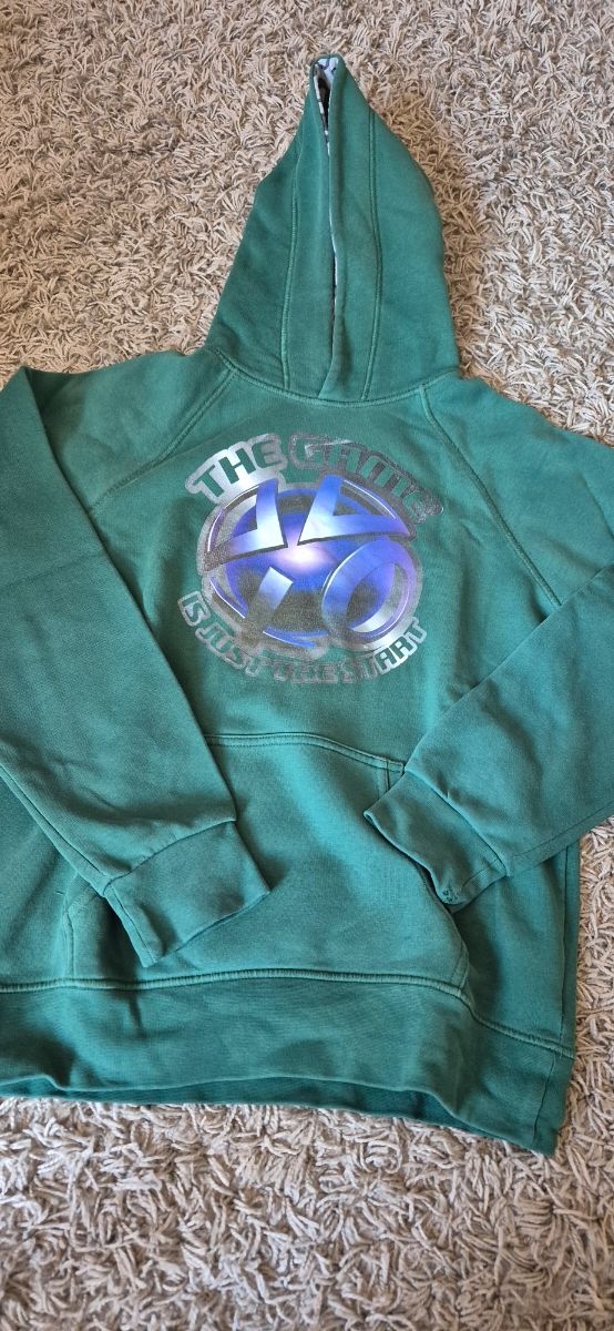 Felpa verde uomo taglia M