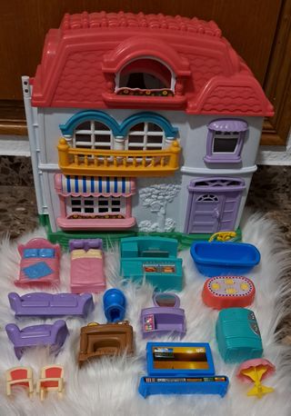 Casita infantil luces sonido