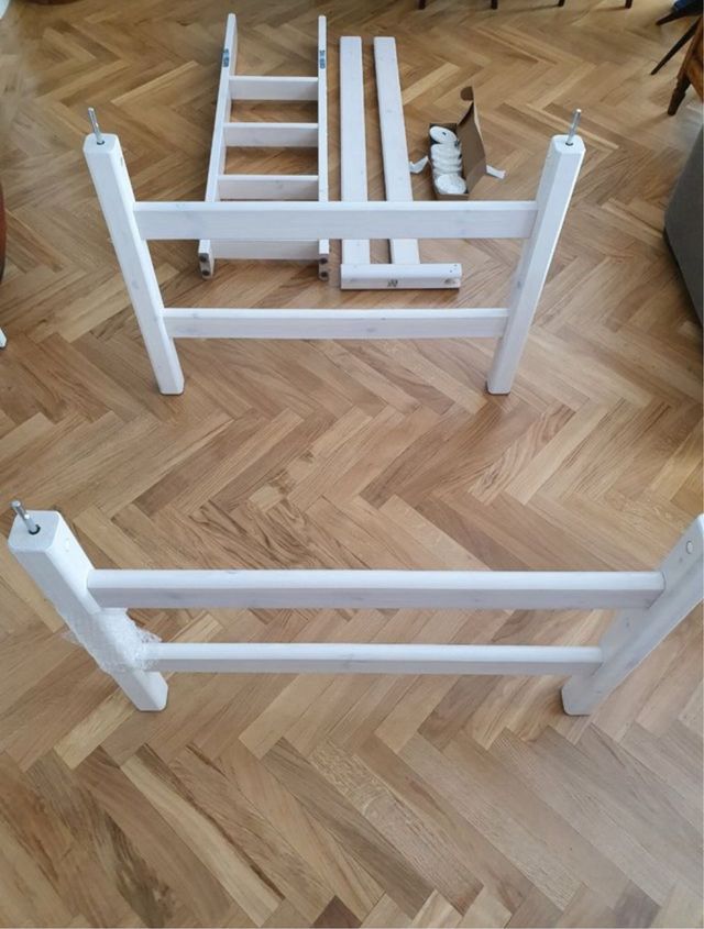 Estructura cama-semialta FLEXA escalera+laterales