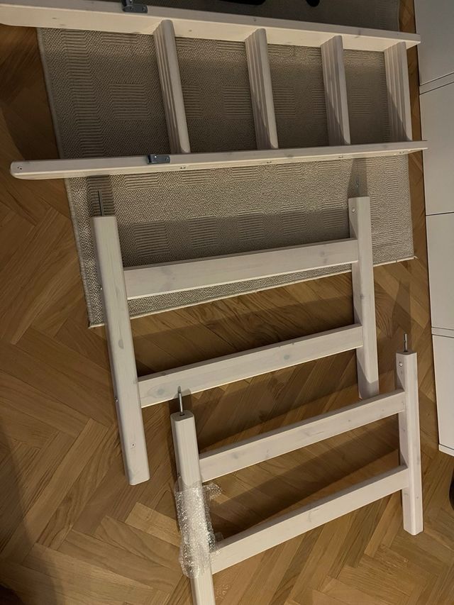 Estructura cama-semialta FLEXA escalera+laterales