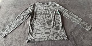 T-shirt Desigual bimbo maniche lunghe