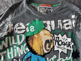 T-shirt Desigual bimbo maniche lunghe