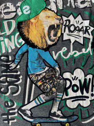 T-shirt Desigual bimbo maniche lunghe